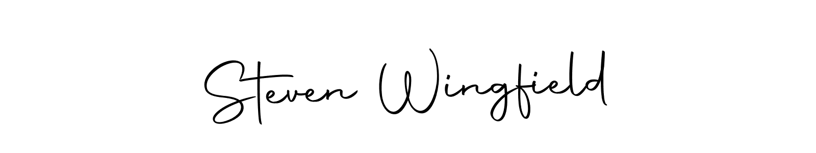 Steven Wingfield stylish signature style. Best Handwritten Sign (Autography-DOLnW) for my name. Handwritten Signature Collection Ideas for my name Steven Wingfield. Steven Wingfield signature style 10 images and pictures png