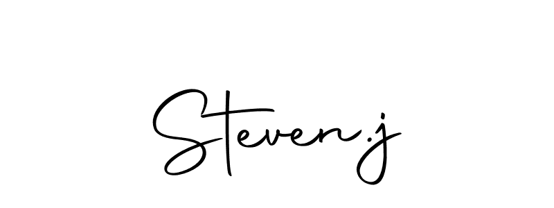 Also You can easily find your signature by using the search form. We will create Steven.j name handwritten signature images for you free of cost using Autography-DOLnW sign style. Steven.j signature style 10 images and pictures png