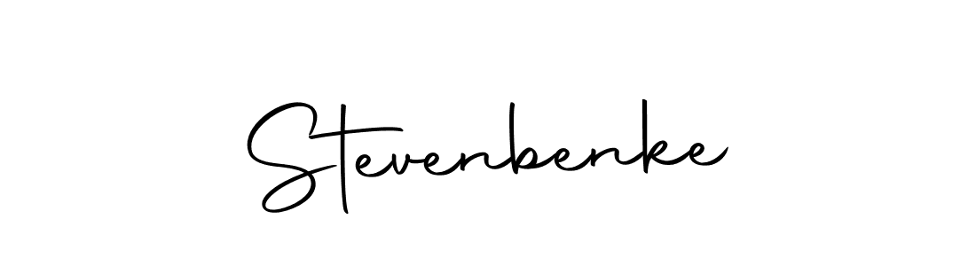 You should practise on your own different ways (Autography-DOLnW) to write your name (Stevenbenke) in signature. don't let someone else do it for you. Stevenbenke signature style 10 images and pictures png