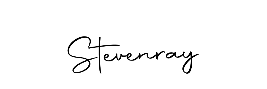 How to make Stevenray signature? Autography-DOLnW is a professional autograph style. Create handwritten signature for Stevenray name. Stevenray signature style 10 images and pictures png