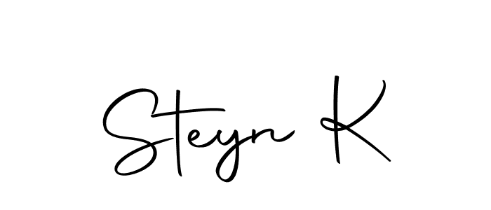 Use a signature maker to create a handwritten signature online. With this signature software, you can design (Autography-DOLnW) your own signature for name Steyn K. Steyn K signature style 10 images and pictures png