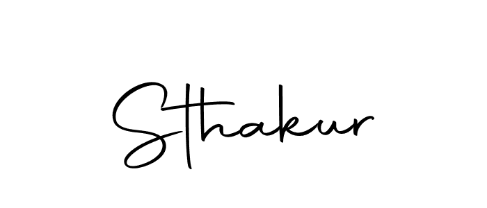 Sthakur stylish signature style. Best Handwritten Sign (Autography-DOLnW) for my name. Handwritten Signature Collection Ideas for my name Sthakur. Sthakur signature style 10 images and pictures png