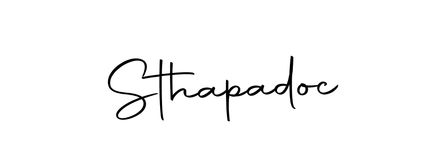 How to make Sthapadoc signature? Autography-DOLnW is a professional autograph style. Create handwritten signature for Sthapadoc name. Sthapadoc signature style 10 images and pictures png
