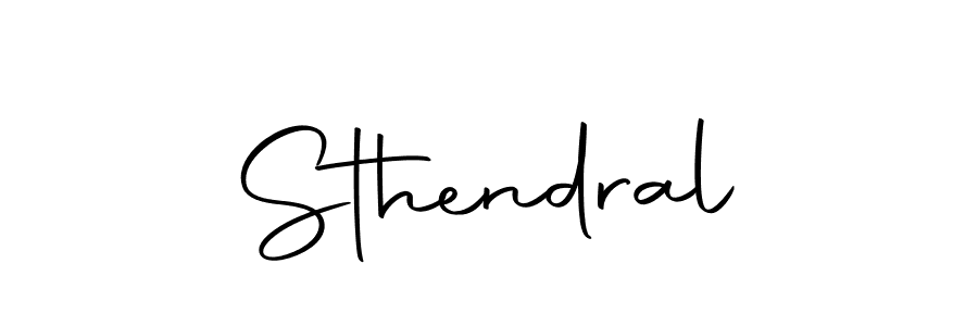 Make a beautiful signature design for name Sthendral. Use this online signature maker to create a handwritten signature for free. Sthendral signature style 10 images and pictures png