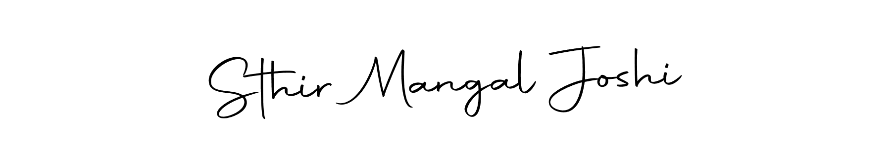 It looks lik you need a new signature style for name Sthir Mangal Joshi. Design unique handwritten (Autography-DOLnW) signature with our free signature maker in just a few clicks. Sthir Mangal Joshi signature style 10 images and pictures png