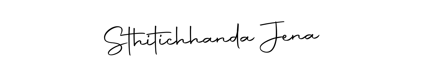 Use a signature maker to create a handwritten signature online. With this signature software, you can design (Autography-DOLnW) your own signature for name Sthitichhanda Jena. Sthitichhanda Jena signature style 10 images and pictures png