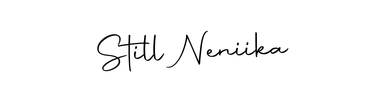 Here are the top 10 professional signature styles for the name Still Neniika. These are the best autograph styles you can use for your name. Still Neniika signature style 10 images and pictures png