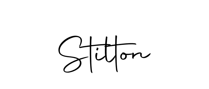 Design your own signature with our free online signature maker. With this signature software, you can create a handwritten (Autography-DOLnW) signature for name Stilton. Stilton signature style 10 images and pictures png