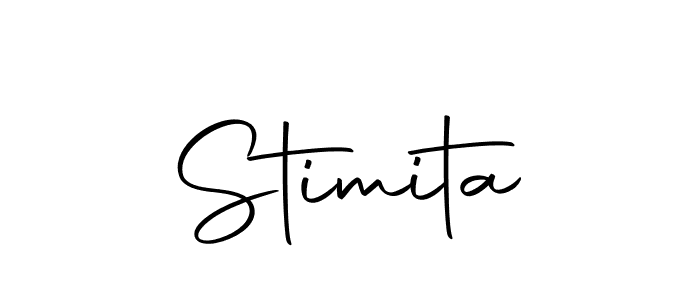 Create a beautiful signature design for name Stimita. With this signature (Autography-DOLnW) fonts, you can make a handwritten signature for free. Stimita signature style 10 images and pictures png