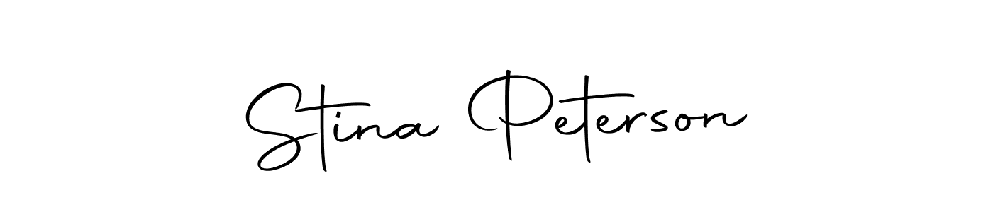 Similarly Autography-DOLnW is the best handwritten signature design. Signature creator online .You can use it as an online autograph creator for name Stina Peterson. Stina Peterson signature style 10 images and pictures png