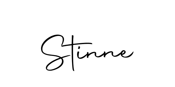 Use a signature maker to create a handwritten signature online. With this signature software, you can design (Autography-DOLnW) your own signature for name Stinne. Stinne signature style 10 images and pictures png