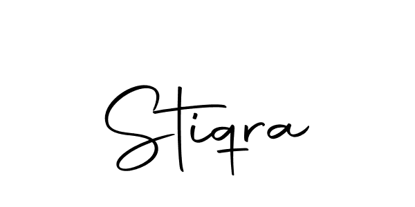 Design your own signature with our free online signature maker. With this signature software, you can create a handwritten (Autography-DOLnW) signature for name Stiqra. Stiqra signature style 10 images and pictures png