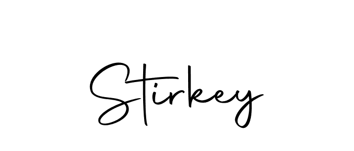 Use a signature maker to create a handwritten signature online. With this signature software, you can design (Autography-DOLnW) your own signature for name Stirkey. Stirkey signature style 10 images and pictures png