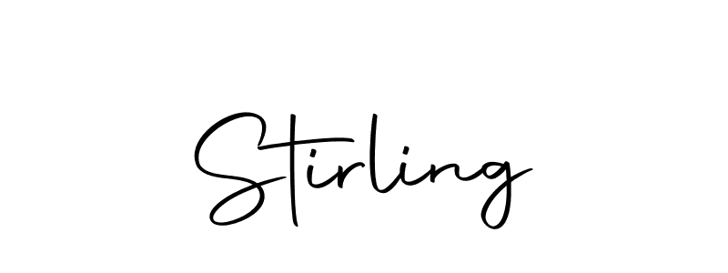 You should practise on your own different ways (Autography-DOLnW) to write your name (Stirling) in signature. don't let someone else do it for you. Stirling signature style 10 images and pictures png