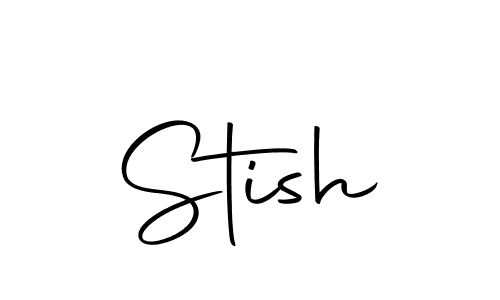 How to make Stish signature? Autography-DOLnW is a professional autograph style. Create handwritten signature for Stish name. Stish signature style 10 images and pictures png