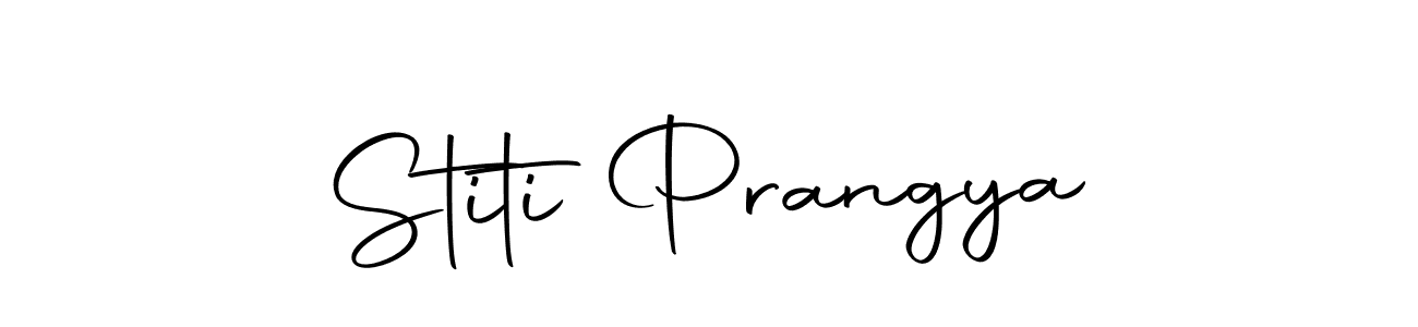 Use a signature maker to create a handwritten signature online. With this signature software, you can design (Autography-DOLnW) your own signature for name Stiti Prangya. Stiti Prangya signature style 10 images and pictures png