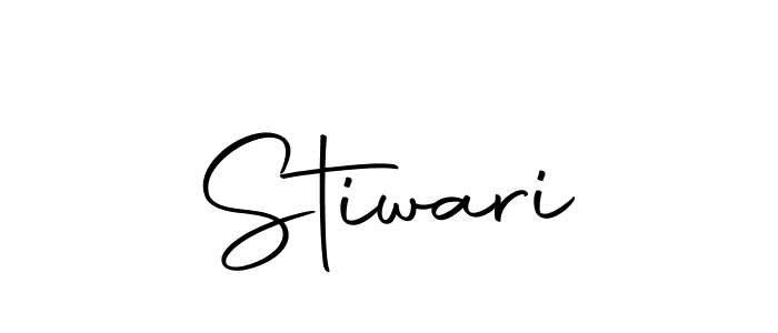 Create a beautiful signature design for name Stiwari. With this signature (Autography-DOLnW) fonts, you can make a handwritten signature for free. Stiwari signature style 10 images and pictures png