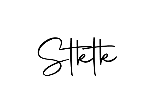 Use a signature maker to create a handwritten signature online. With this signature software, you can design (Autography-DOLnW) your own signature for name Stktk. Stktk signature style 10 images and pictures png
