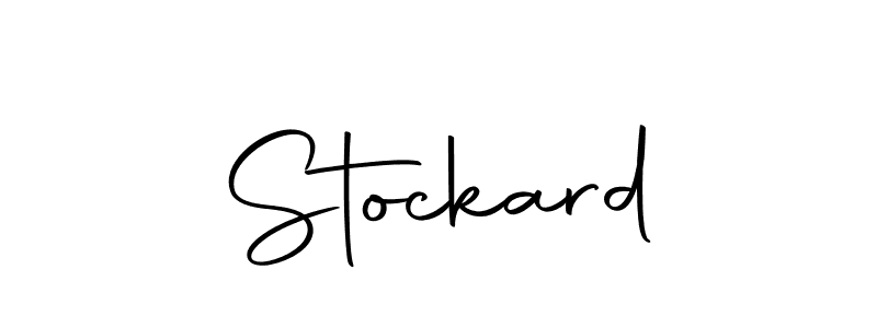 You should practise on your own different ways (Autography-DOLnW) to write your name (Stockard) in signature. don't let someone else do it for you. Stockard signature style 10 images and pictures png