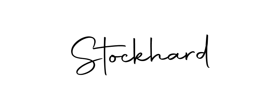 Make a beautiful signature design for name Stockhard. Use this online signature maker to create a handwritten signature for free. Stockhard signature style 10 images and pictures png