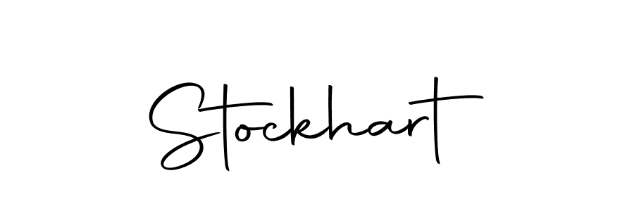 How to make Stockhart signature? Autography-DOLnW is a professional autograph style. Create handwritten signature for Stockhart name. Stockhart signature style 10 images and pictures png