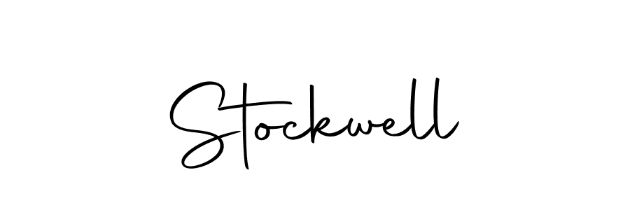 You should practise on your own different ways (Autography-DOLnW) to write your name (Stockwell) in signature. don't let someone else do it for you. Stockwell signature style 10 images and pictures png