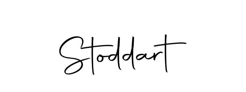 You should practise on your own different ways (Autography-DOLnW) to write your name (Stoddart) in signature. don't let someone else do it for you. Stoddart signature style 10 images and pictures png