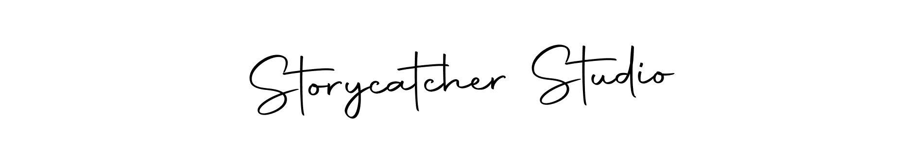 Create a beautiful signature design for name Storycatcher Studio. With this signature (Autography-DOLnW) fonts, you can make a handwritten signature for free. Storycatcher Studio signature style 10 images and pictures png