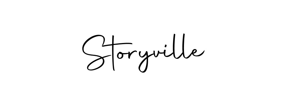 Create a beautiful signature design for name Storyville. With this signature (Autography-DOLnW) fonts, you can make a handwritten signature for free. Storyville signature style 10 images and pictures png