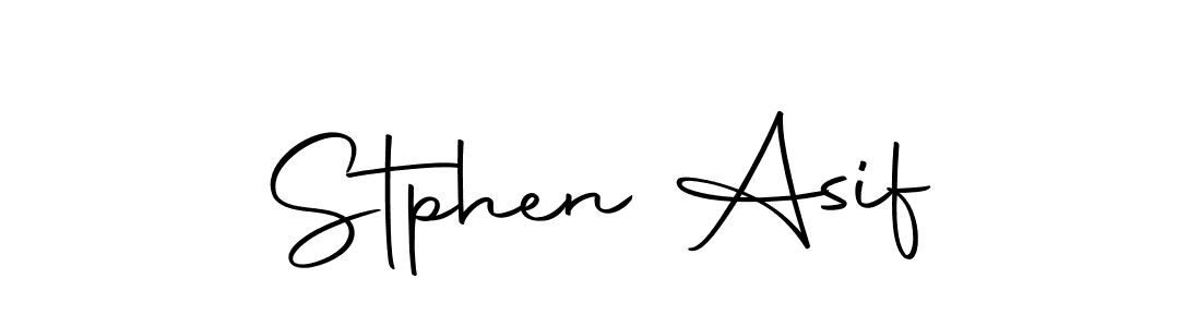 Make a beautiful signature design for name Stphen Asif. With this signature (Autography-DOLnW) style, you can create a handwritten signature for free. Stphen Asif signature style 10 images and pictures png