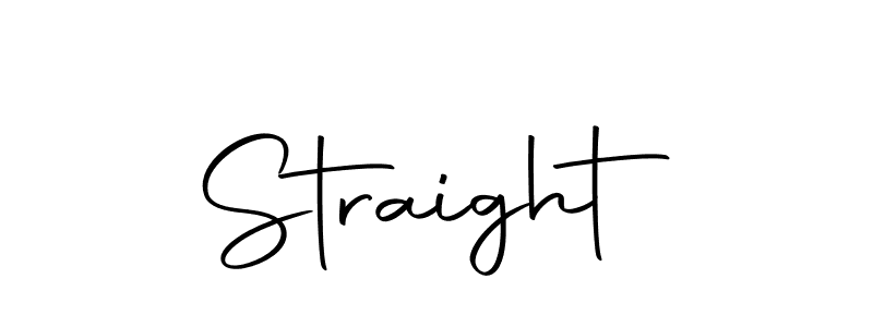 Use a signature maker to create a handwritten signature online. With this signature software, you can design (Autography-DOLnW) your own signature for name Straight. Straight signature style 10 images and pictures png