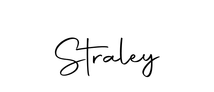 Design your own signature with our free online signature maker. With this signature software, you can create a handwritten (Autography-DOLnW) signature for name Straley. Straley signature style 10 images and pictures png