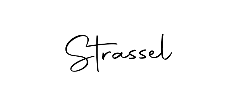 The best way (Autography-DOLnW) to make a short signature is to pick only two or three words in your name. The name Strassel include a total of six letters. For converting this name. Strassel signature style 10 images and pictures png