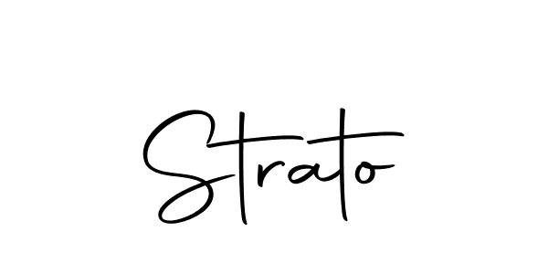 Create a beautiful signature design for name Strato. With this signature (Autography-DOLnW) fonts, you can make a handwritten signature for free. Strato signature style 10 images and pictures png