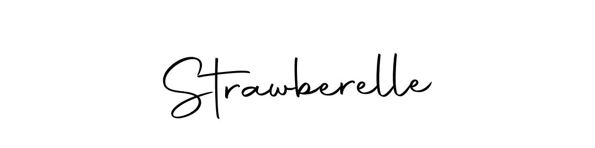 Use a signature maker to create a handwritten signature online. With this signature software, you can design (Autography-DOLnW) your own signature for name Strawberelle. Strawberelle signature style 10 images and pictures png