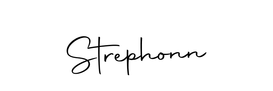 Similarly Autography-DOLnW is the best handwritten signature design. Signature creator online .You can use it as an online autograph creator for name Strephonn. Strephonn signature style 10 images and pictures png