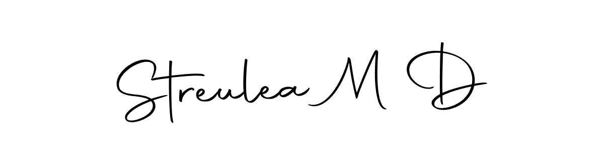Make a short Streulea M D signature style. Manage your documents anywhere anytime using Autography-DOLnW. Create and add eSignatures, submit forms, share and send files easily. Streulea M D signature style 10 images and pictures png