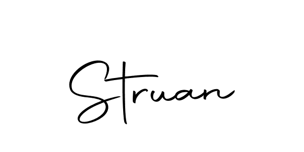 Make a beautiful signature design for name Struan. With this signature (Autography-DOLnW) style, you can create a handwritten signature for free. Struan signature style 10 images and pictures png