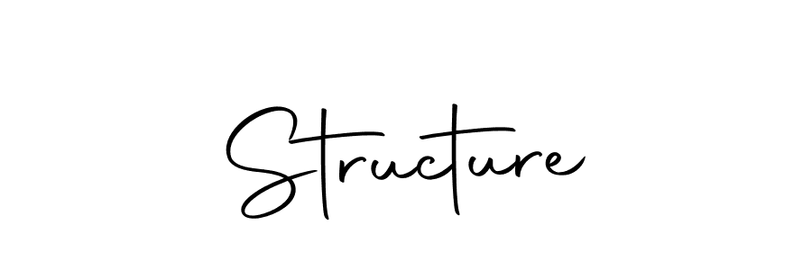 Create a beautiful signature design for name Structure. With this signature (Autography-DOLnW) fonts, you can make a handwritten signature for free. Structure signature style 10 images and pictures png