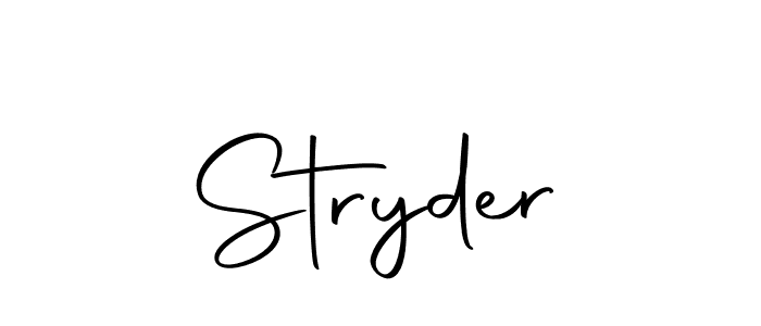 Create a beautiful signature design for name Stryder. With this signature (Autography-DOLnW) fonts, you can make a handwritten signature for free. Stryder signature style 10 images and pictures png