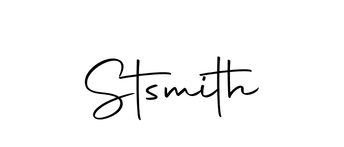 Use a signature maker to create a handwritten signature online. With this signature software, you can design (Autography-DOLnW) your own signature for name Stsmith. Stsmith signature style 10 images and pictures png