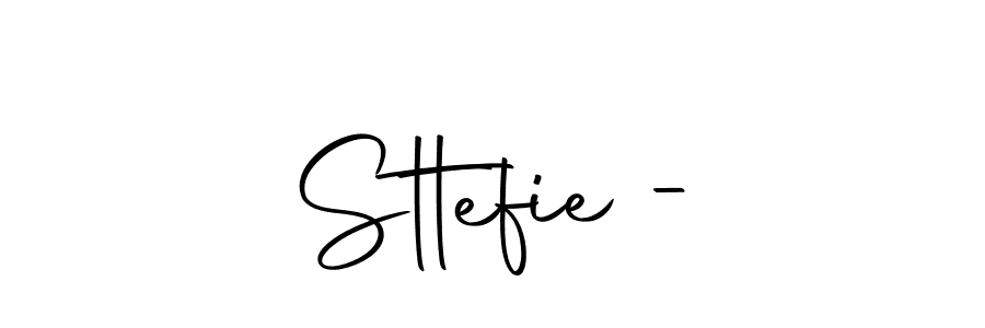 Once you've used our free online signature maker to create your best signature Autography-DOLnW style, it's time to enjoy all of the benefits that Sttefie - name signing documents. Sttefie - signature style 10 images and pictures png