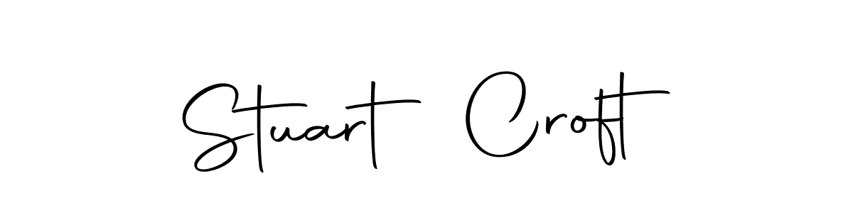 How to make Stuart Croft name signature. Use Autography-DOLnW style for creating short signs online. This is the latest handwritten sign. Stuart Croft signature style 10 images and pictures png