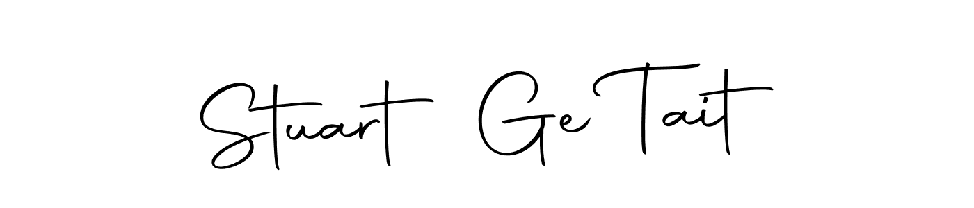 You can use this online signature creator to create a handwritten signature for the name Stuart Ge Tait. This is the best online autograph maker. Stuart Ge Tait signature style 10 images and pictures png