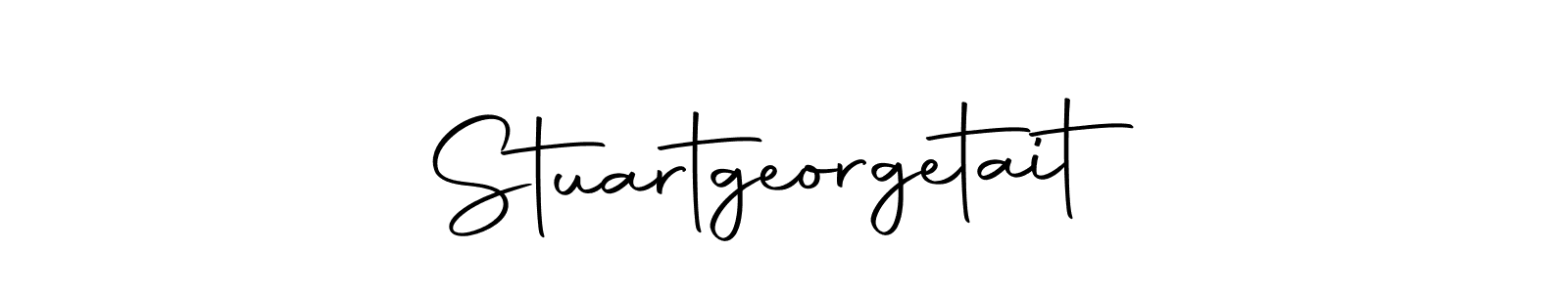 Also we have Stuartgeorgetait name is the best signature style. Create professional handwritten signature collection using Autography-DOLnW autograph style. Stuartgeorgetait signature style 10 images and pictures png