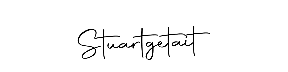 Use a signature maker to create a handwritten signature online. With this signature software, you can design (Autography-DOLnW) your own signature for name Stuartgetait. Stuartgetait signature style 10 images and pictures png