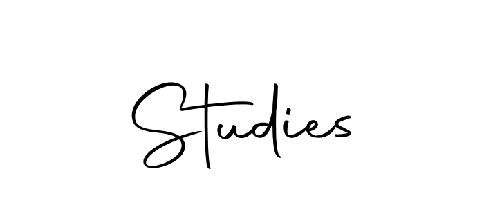 How to make Studies signature? Autography-DOLnW is a professional autograph style. Create handwritten signature for Studies name. Studies signature style 10 images and pictures png