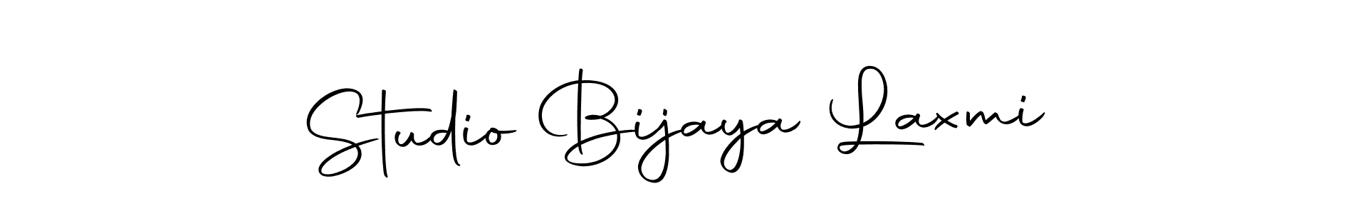 How to make Studio Bijaya Laxmi signature? Autography-DOLnW is a professional autograph style. Create handwritten signature for Studio Bijaya Laxmi name. Studio Bijaya Laxmi signature style 10 images and pictures png