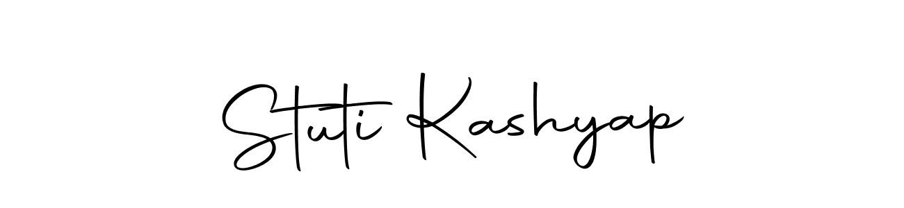 How to make Stuti Kashyap signature? Autography-DOLnW is a professional autograph style. Create handwritten signature for Stuti Kashyap name. Stuti Kashyap signature style 10 images and pictures png