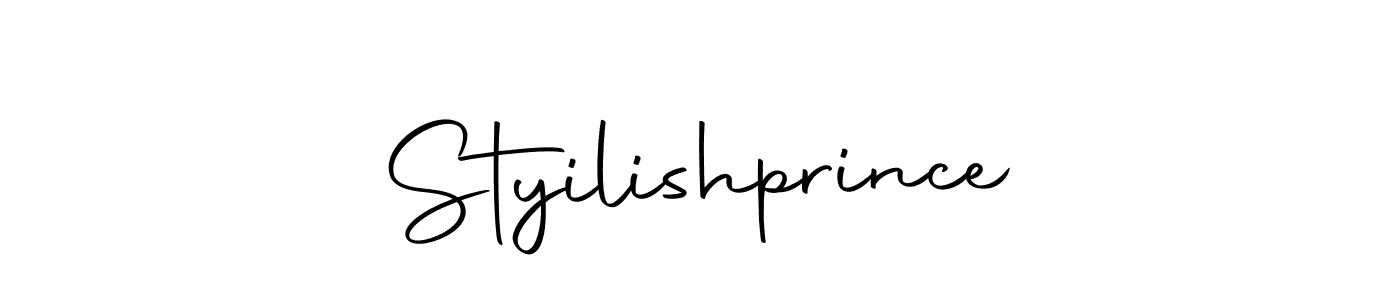 How to make Styilishprince name signature. Use Autography-DOLnW style for creating short signs online. This is the latest handwritten sign. Styilishprince signature style 10 images and pictures png